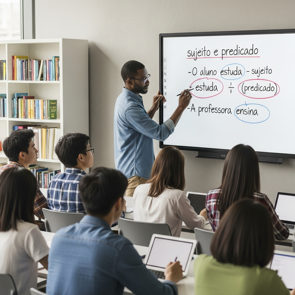 Sujeito e predicado: guia prático para dominar a estrutura básica da frase