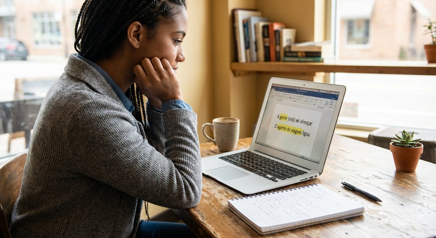 A gente ou agente: guia prático para usar corretamente em sua escrita