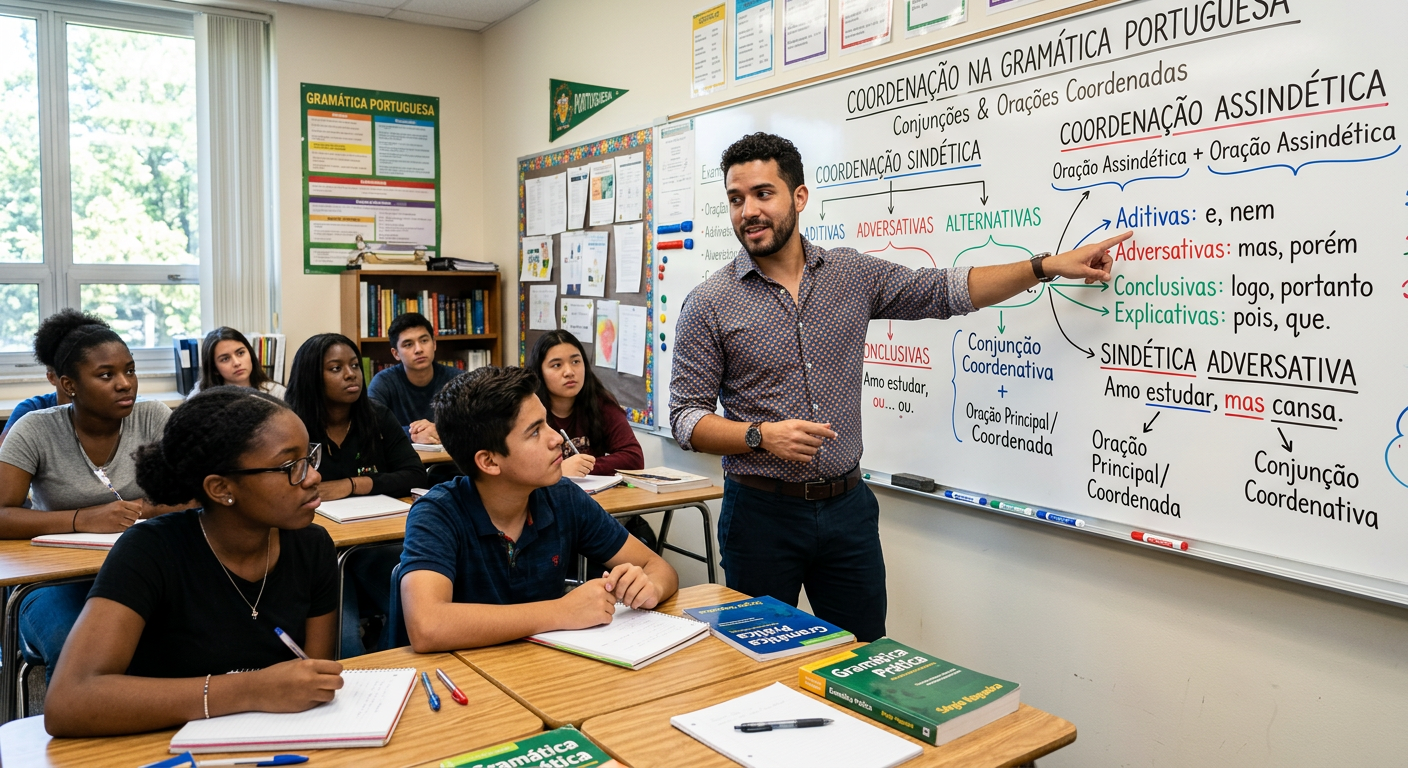 Orações coordenadas: tipos, exemplos e guia prático para identificar e usar corretamente